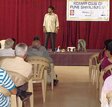The Story of Wilson at Rotary Club of Shivaji Nagar, Pune